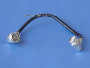 Coaxial cable RG223,  connectors   N/M - TNC/M (20 cm.)