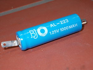 Batteria ricaricabile Nickel/Cadmio stilo AA 1,2Volt 1.000mAh