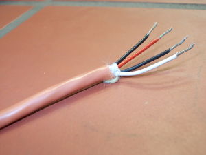 Teflon cable 4xAWG22
