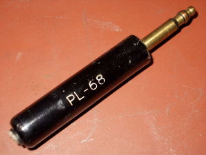 Jack plug microphone PL68 plug diam. mm. 5,2  PJ68