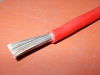 Cable 1xAWG10  silicon red insulation  tinned copper