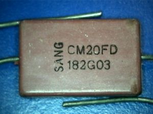 1,8Kpf 300Vdc Mi/Ag capacitor