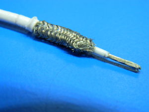 Shielded cable 1xAWG18 Tefzel