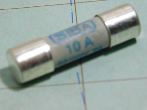 Photovoltaic System Protection Fuse 10x38  10A 1000Vdc  SIBA 50-215-2  