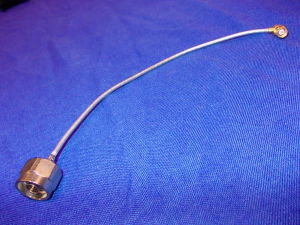 Coaxial cable SM141-CU N-M/SMA-M 22cm.