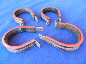 Aircraft Clamps clamps 1"1/2 MS21919 DF27 (4pcs.)