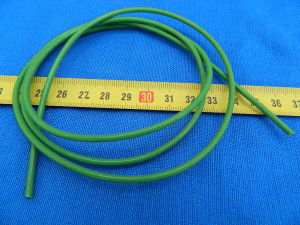 Silicone Tubing green mm. 1,5 (mt. 1)