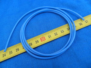 Silicone tubing blu mm. 1,5 (mt.1)