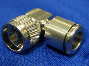 Coaxial connector N male 90° SUHNER