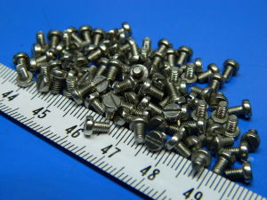 Brass screw M2,5x4 (100pcs.)