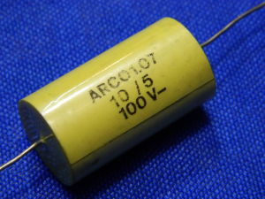 10MF 100Vdc Arcotronics capacitor