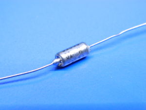 1MF 50Vdc tantalum capacitor 2357J  MH39003 01-K