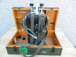 2xBombola aria compressa  AUER , zaino, rubinetteria DIN, sdoppiatore e tubo in cassa stagna di legno multistrato.
