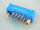 Connector 18 pin MS24012-2 male Winchester gold plated