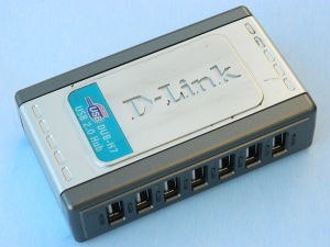 HUB USB D-LINK DUB-H7 2.0 alimentato 7 porte