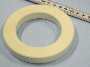 Ferrite toroidal core mm. 104x66x15 white W6