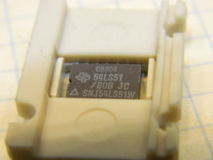 SNJ54LS51W integrated circuit