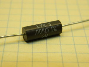 0,005ohm 1% resistor DALE