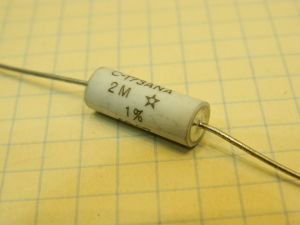 2Mohm 1% resistor Mepco
