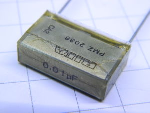 0,01uF 3KVdc condensatore RIFA PMZ2036 (n.2 pezzi)