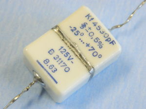 4530pF 125V 0,5% precision capacitor Siemens B31170