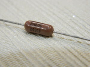 2,49Kohm 1% resistor DALE RN60C