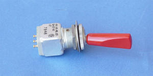 Momentary  aircraft  toggle switch 1way  Honeywell 11TW19-8