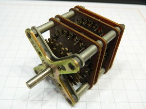 Rotary switch 22 pos. 2 way SIEMENS , contacts silver alloy