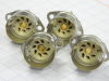 Tube socket 7 pin miniature, gold plated , genuine made in Germany (n. 4pcs.)