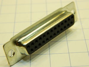 Connector D SUB 25pin female
