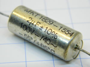 2MF 100Vdc capacitor ERO MKT