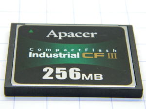 Apacer CompactFlash Industrial CF III 256Mb AP-CF256ME3FR-NDNRJ  memory