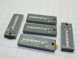 RFID TAG Xerafy Data Track II  UHF class Global 860/960 Mhz , targhetta adesiva (n.5 pezzi)