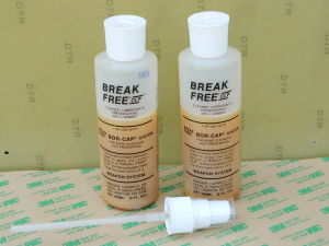 Break Free CLP , BOR-CAP System lubrificante mantenimento armi , 2 flaconi + spruzzatore