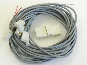 Magnetic reed switch 1 contact N.O. (n.10pcs.)