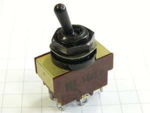 Toggle switch ON-OFF 2 way 10A waterproof mount