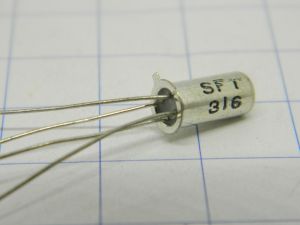 SFT316 Germanium transistor PNP, (nos)