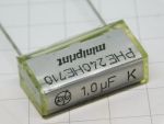 1uF 250Vcc condensatore RIFA Miniprint PHE240HE710