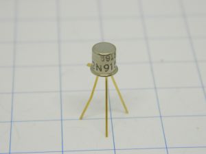 2N915 Gold transistor NPN Si 70V oscillator small signal