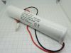 Rechargeable battery pack NiCd nickel-cadmium 3,6V 4Ah , mm. 180x32