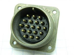 Connector VEAM AN3400A-22-14P, 19pin socket male