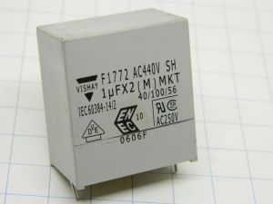 1uF 440Vac X2 capacitor VISHAY MKT F1772