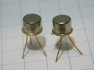 BC120 transistor NPN 60V 800mW , gold (n.2 pezzi)
