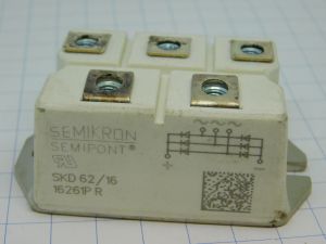 SKD62/12 Semikron 3 phase rectifier bridge 1200V 60A