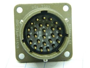 Connector MS3110P16-26P  ITT CANNON  26pin  socket male