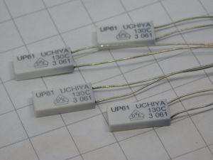 Termostato fusibile termico UCHIYA UP61 130° (n.4 pezzi)