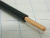 Cable AWG10 solid core OFC  PVC black insulated