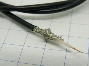Coaxial cable  RG174A/U  50ohm  (mt.10)