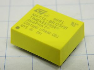 M4T32-BR12SH6  STM Timekeeper snaphat lithium battery/crystal for  NVRAM