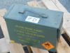 Cassetta portamunizioni in acciaio stagna cm.37x15,5x24  #D  contenitore ignifugo